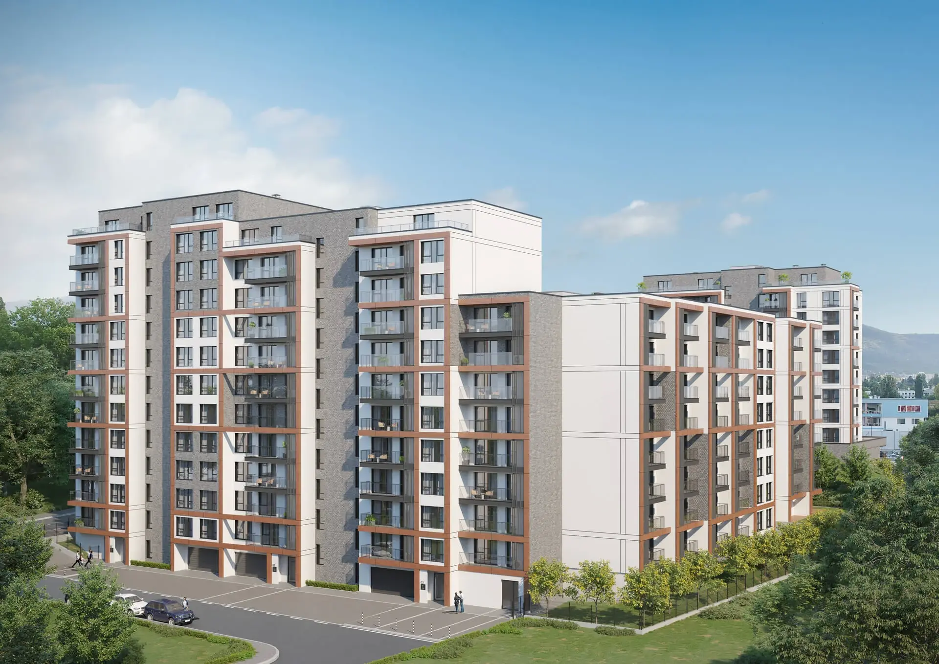 NIDO residential complex, Sofia, Bulgaria